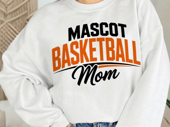 Basketball Mom SVG: A Bold Varsity Design