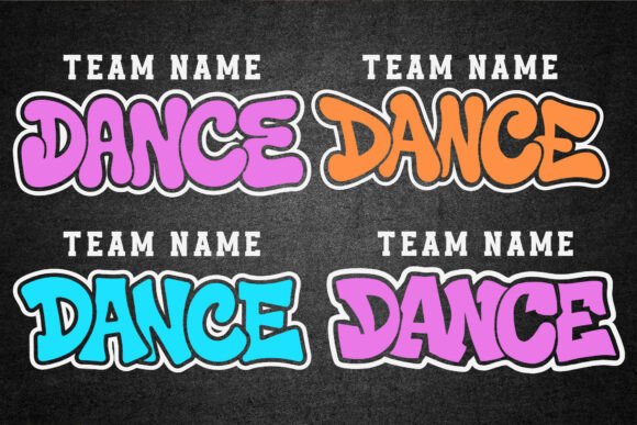 Captivating Dance Team SVG for Embroidery Projects