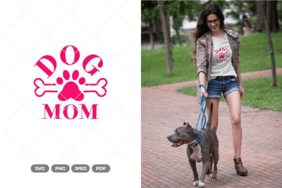 Exploring Dog Mom SVG Clipart for Embroidery