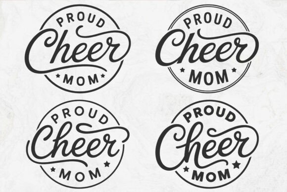 Proud Cheer Mom SVG: A Versatile Embroidery Design
