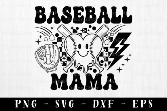 Retro Groovy Mama: A Charming Embroidery Design