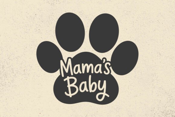 Review: Mama's Baby Paw Print SVG Dog Mom Svg