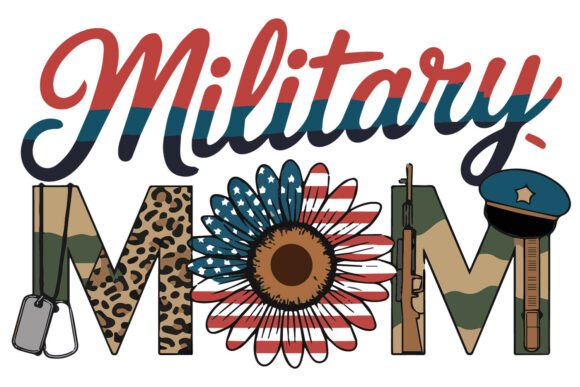 Reviewing Military Mom SVG for Embroidery Projects