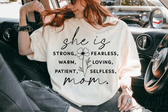 She is Mom Svg Png Design: A Versatile Embroidery Asset