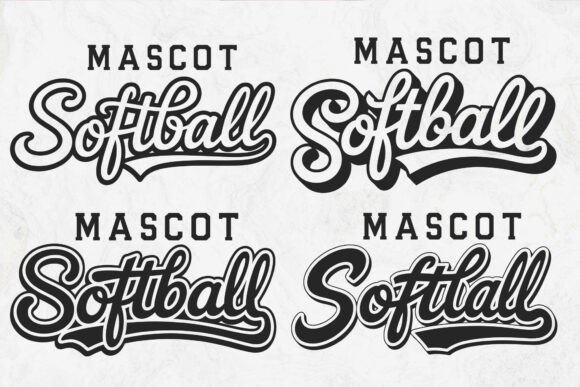 Softball Mom SVG for Cricut and Embroidery