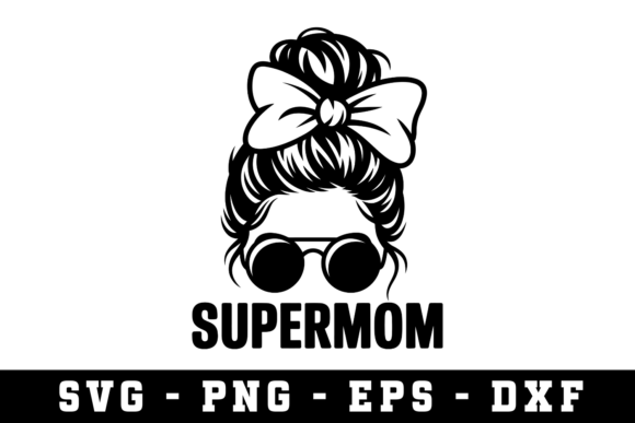 Super Mom Svg: A Versatile Design for Embroidery