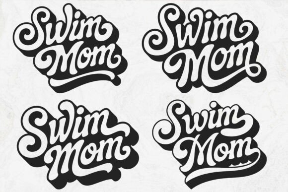 Swim Mom Svg, Mom Svg: A Versatile Embroidery Design