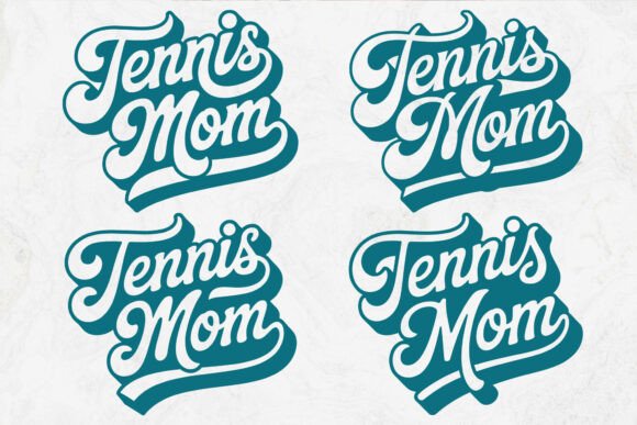 Tennis Mom SVG PNG for Sporty Embroidery